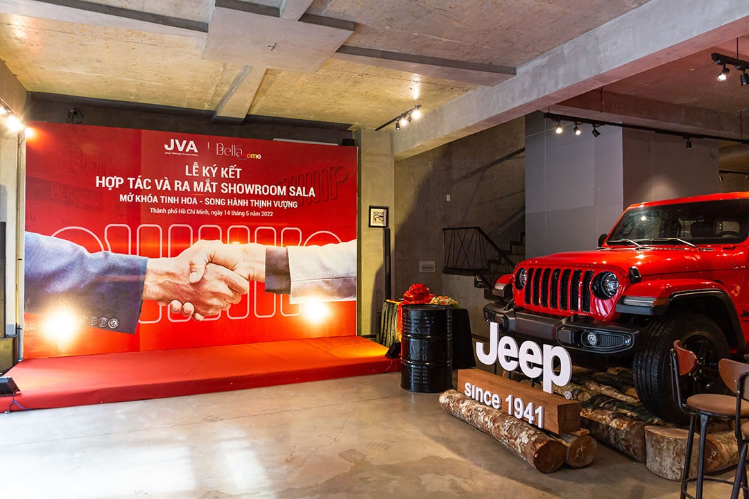 giới thiệu showroom jeep việt nam tại sài gòn